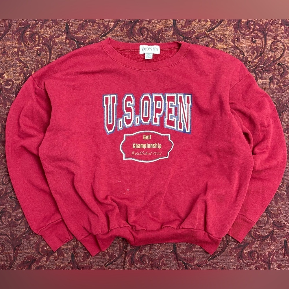 VTG U.S. Open Boxy Golf Crewneck